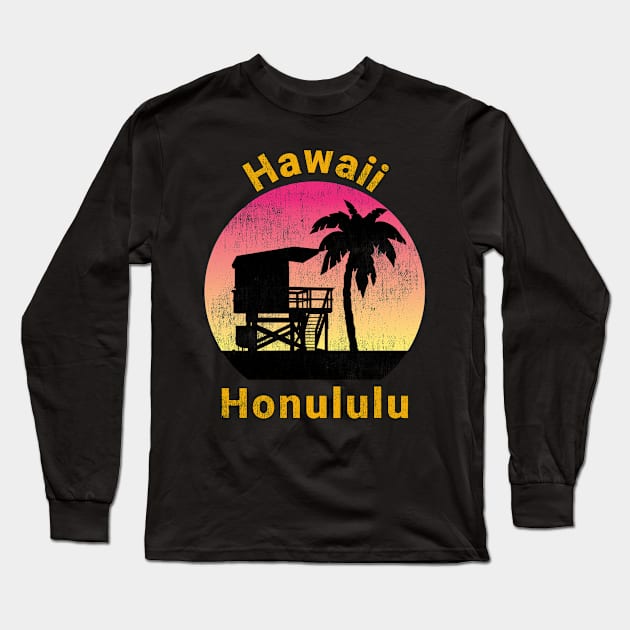 Hawaii Surfer T-Shirt Sweater Hoodie Phone Case Coffee Mug Tablet Case Tee Birthday Gift Long Sleeve T-Shirt by Jimmyson